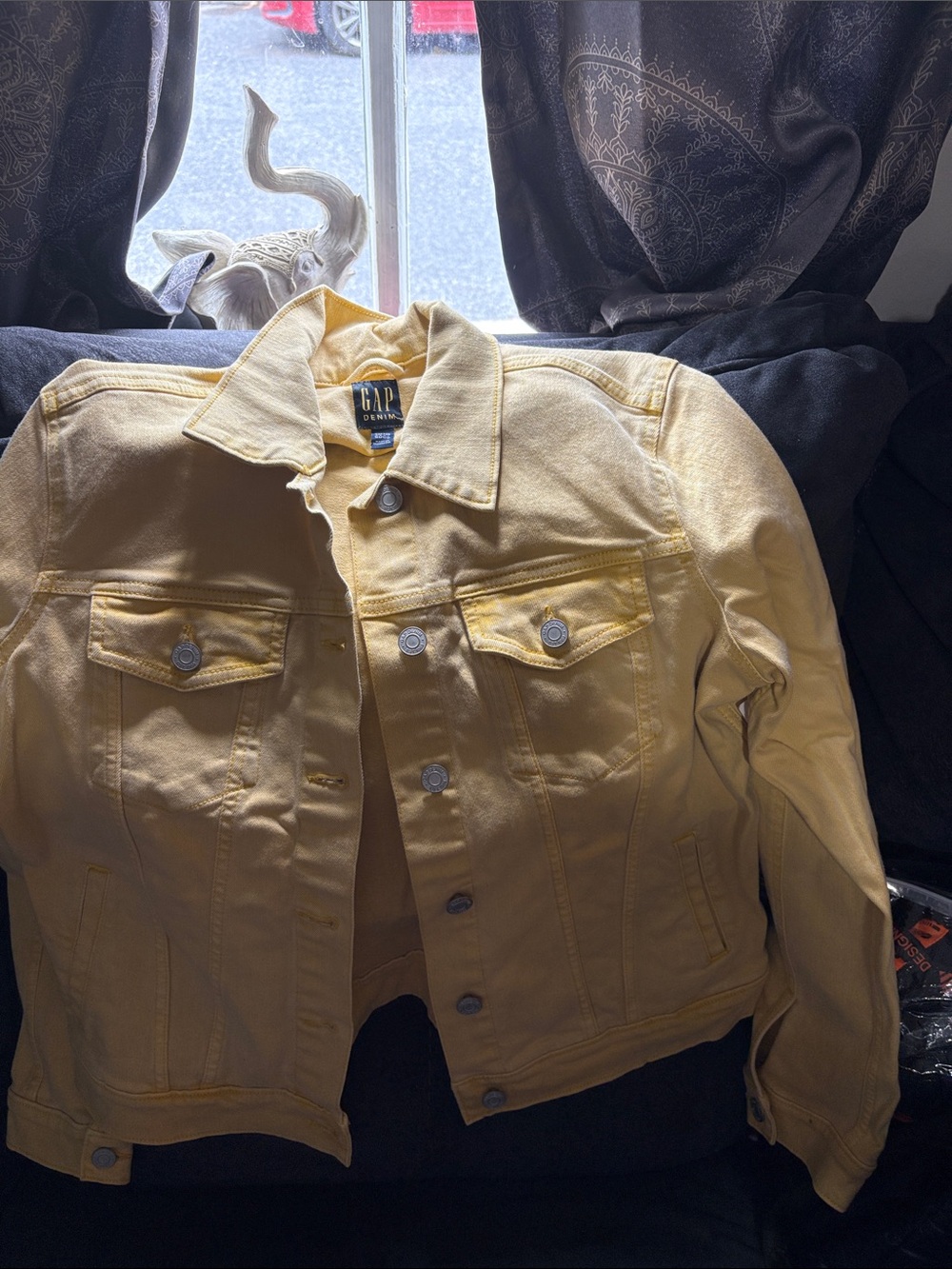 GAP Sunny Yellow Denim Jacket